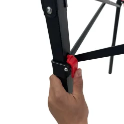 Skandika Maikku Black aluminium klaptafel