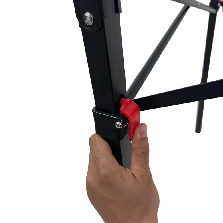 Skandika Maikku Black aluminium klaptafel