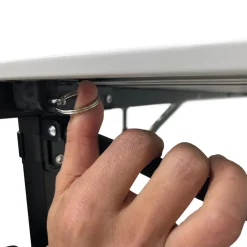 Skandika Maikku Black aluminium klaptafel
