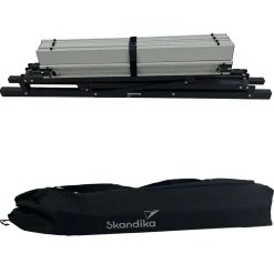 Skandika Maikku Black aluminium klaptafel