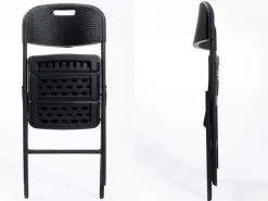 Skandika Masi set van 2 klapstoelen - Black