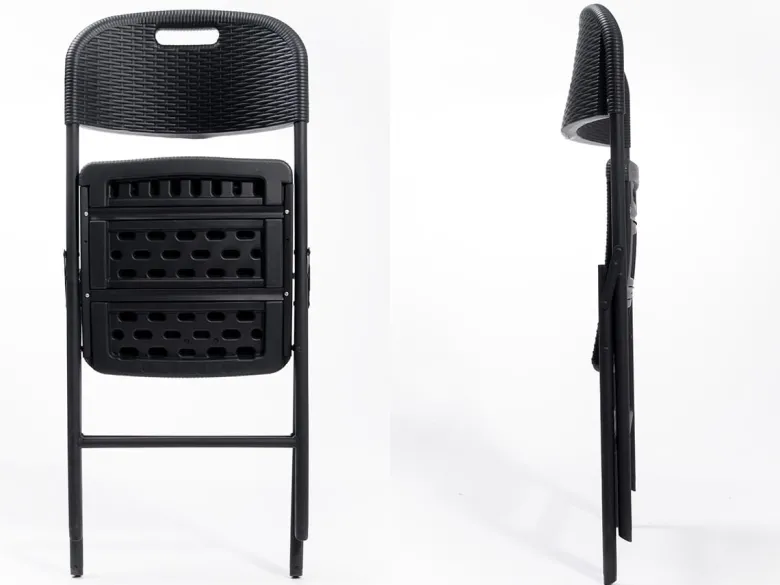 Skandika Masi set van 2 klapstoelen - Black