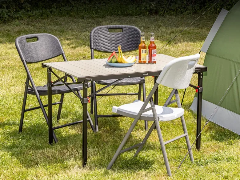 Skandika Masi set van 2 klapstoelen - Black