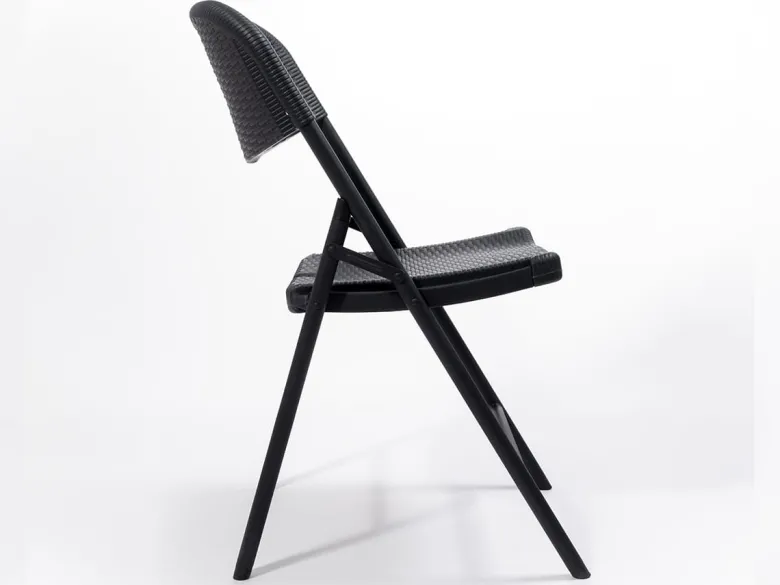 Skandika Masi set van 2 klapstoelen - Black