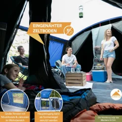 Skandika Montana 8 Sleeper Protect Tunneltent