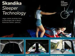 Skandika Montana 10 Sleeper Protect Tunneltent