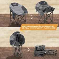 Skandika Moonchair Sirkka vouwstoel