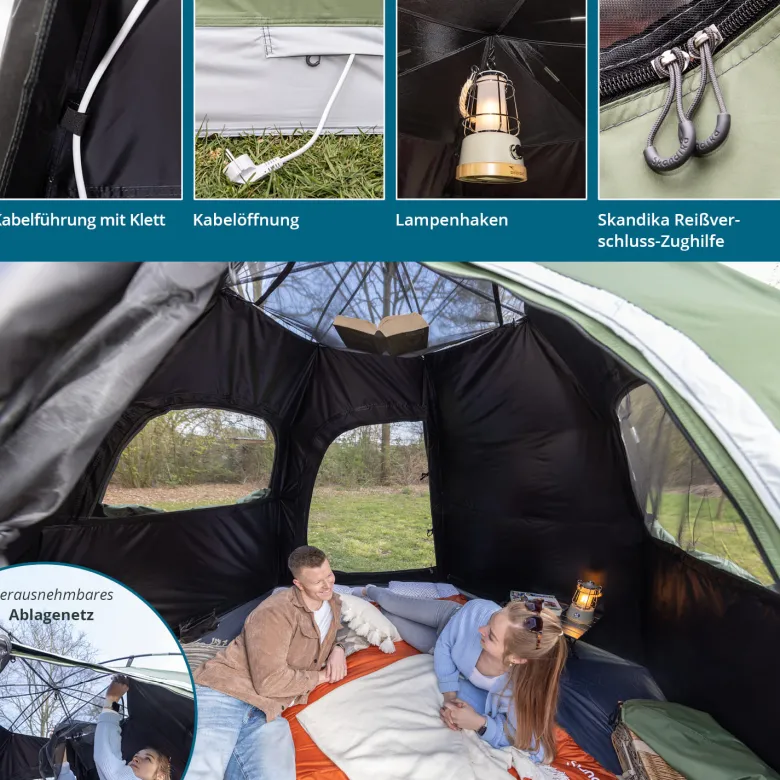 Skandika Namsos Sleeper Koepeltent