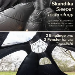 Skandika Namsos Sleeper Koepeltent
