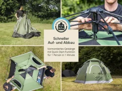 Skandika Namsos 2 Sleeper Quick Start koepeltent