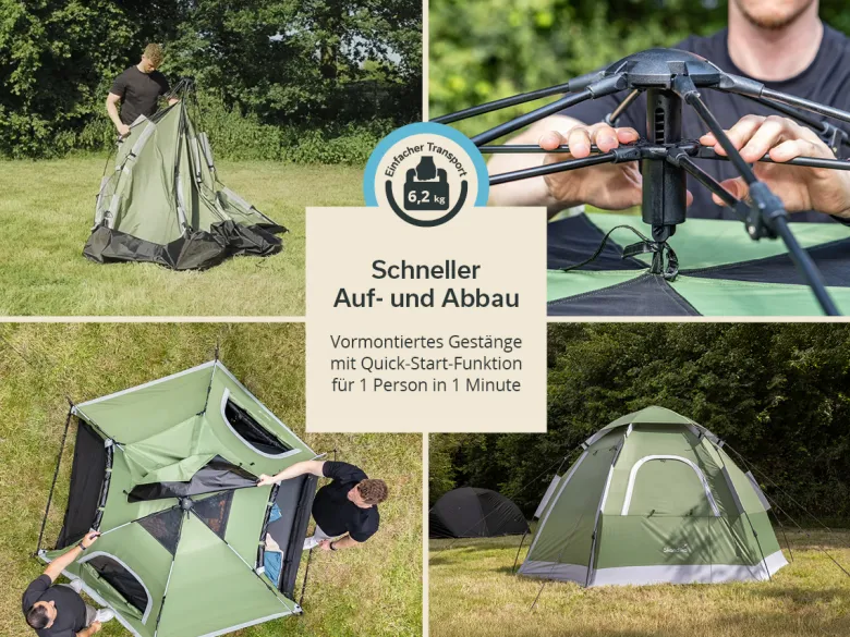 Skandika Namsos 2 Sleeper Quick Start koepeltent