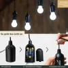Skandika Narvik LED set van 4 hanglampen - White