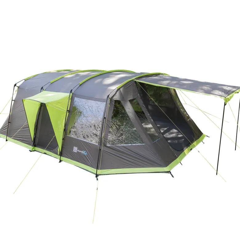 Skandika Nordland 6 grijze Tunneltent