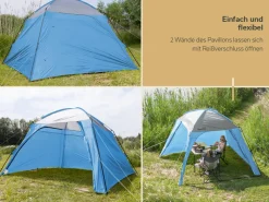 Skandika Paviljoen blauwe Partytent