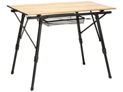 Skandika Pikku aluminium houtlook campingtafel