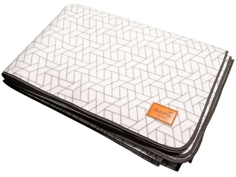 Skandika polyester fleece tenttapijt - 200 x 300 cm