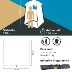 Skandika Quick Start douchetent