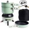 Skandika Rask hybride elektrische gasbarbecue - Green
