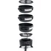 Skandika Rask hybride elektrische gasbarbecue - Black