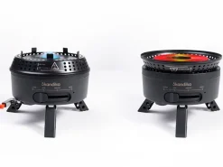 Skandika Rask hybride elektrische gasbarbecue - Black