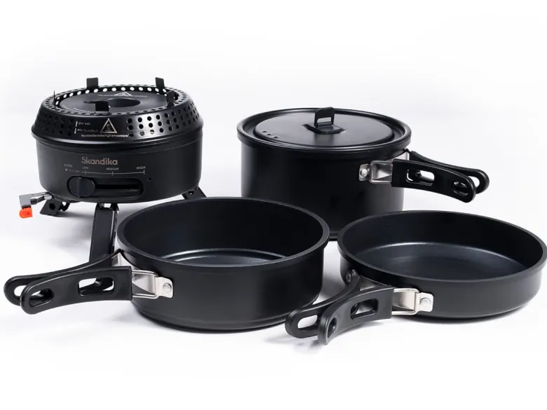 Skandika Rask hybride elektrische gasbarbecue - Black