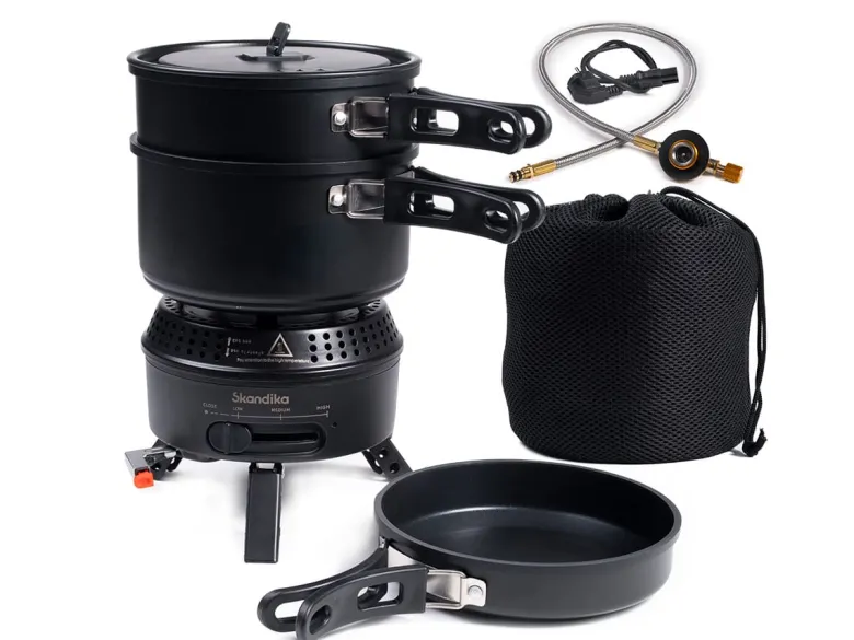 Skandika Rask hybride elektrische gasbarbecue - Black