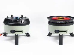 Skandika Rask hybride gas-elektrische barbecue set - Green