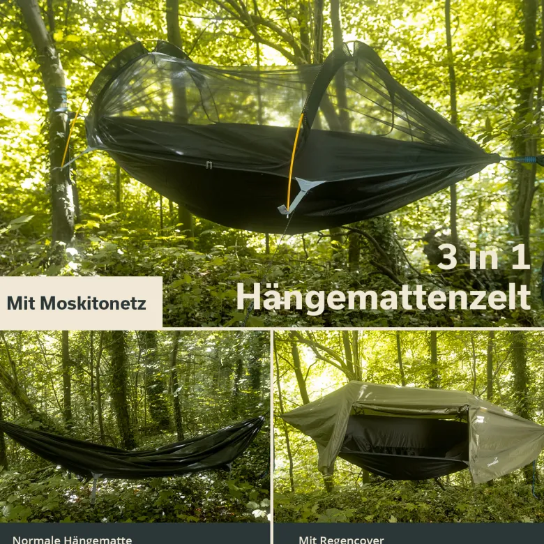 Skandika Rian Hangmat tent met muskietennet