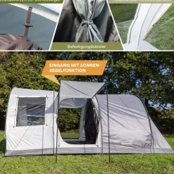 Skandika Simo 4 Tunneltent