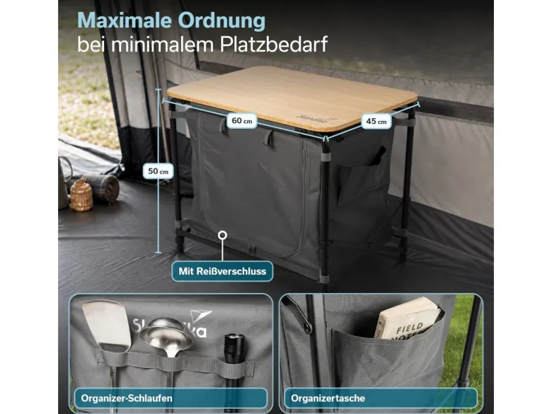Skandika Skogard 3-in-1 campingkast