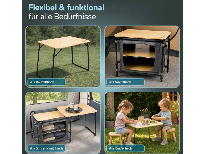 Skandika Skogard 3-in-1 campingkast