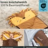 Skandika Soti rechthoekige kinder slaapzak - Leeuw