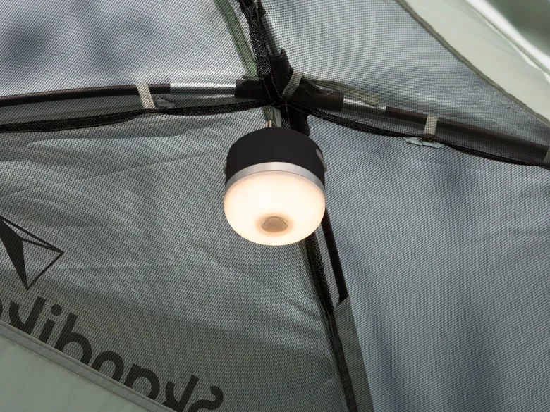 Skandika Tarfala campinglamp - Black