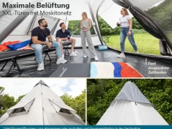 Skandika Tipi Hetta 460 Air Protect Bell tent