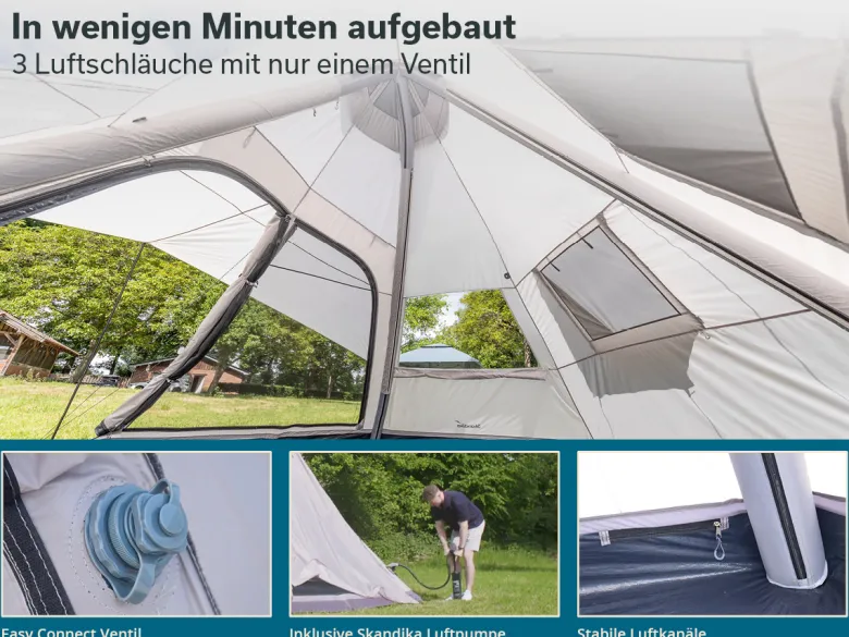 Skandika Tipi Hetta 460 Air Protect Bell tent