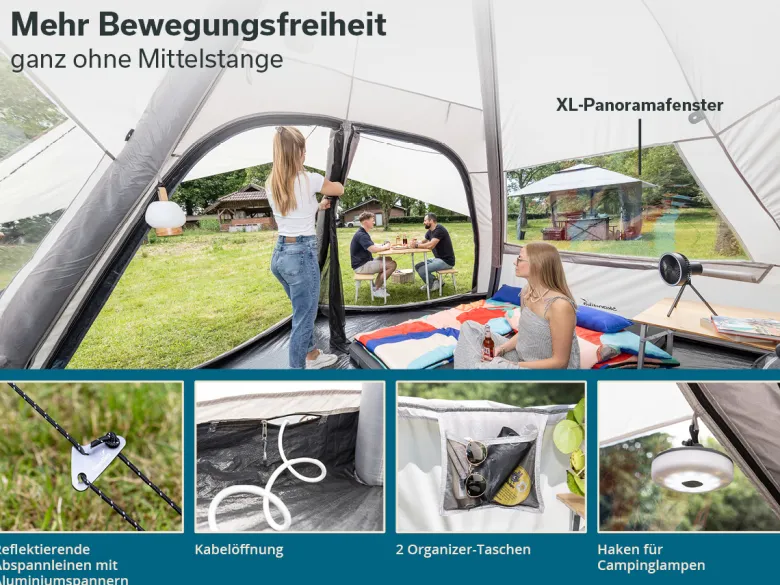 Skandika Tipi Hetta 460 Air Protect Bell tent