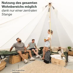 Skandika Tipii 500 Technical Cotton Tent