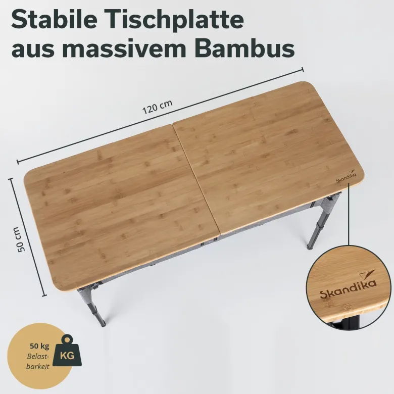 Skandika Tolja campingkast - 120 x 50 cm