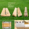 Skandika Tolja 65 x 50 Bamboe campingtafel