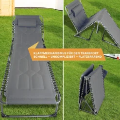 Skandika Torget ligbed - Grey