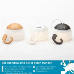 Skandika Tufjord LED hanglamp - Wood