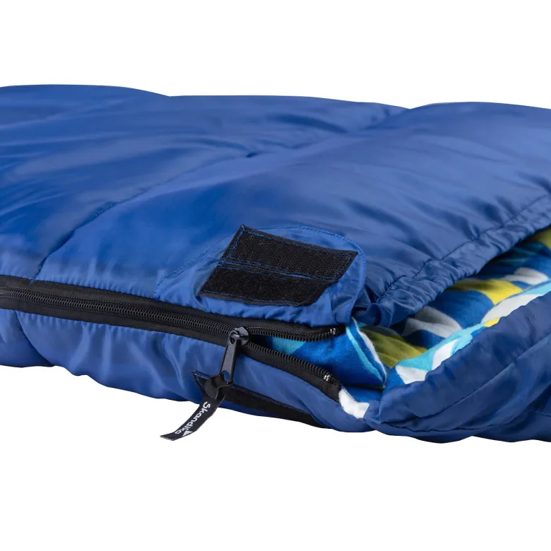 Skandika Vegas XXL Flannel-L blauwe Slaapzak