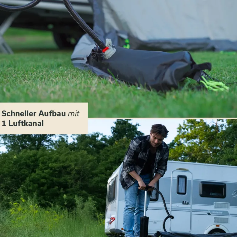 Skandika Vika Air Van 260 busluifel met zijwanden