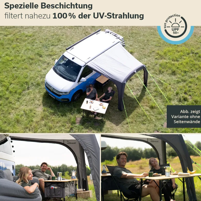 Skandika Vika Air Van 260 busluifel met zijwanden