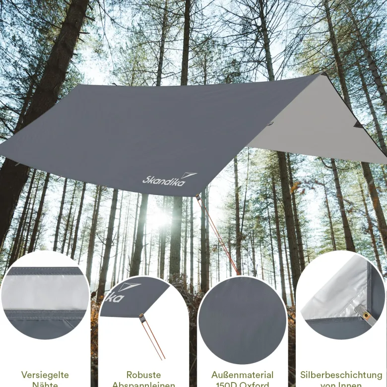 Skandika Zonnescherm XL Schaduwdoek