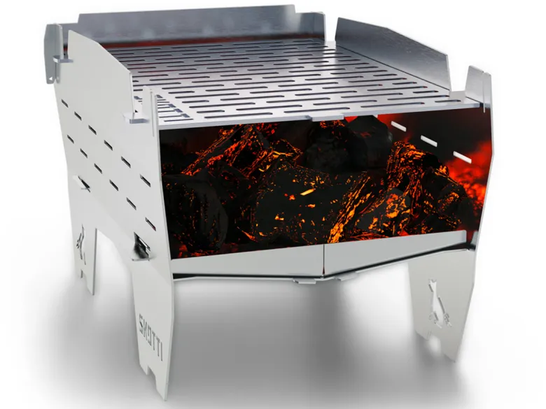 Skotti Mini Grill houtskoolbarbecue