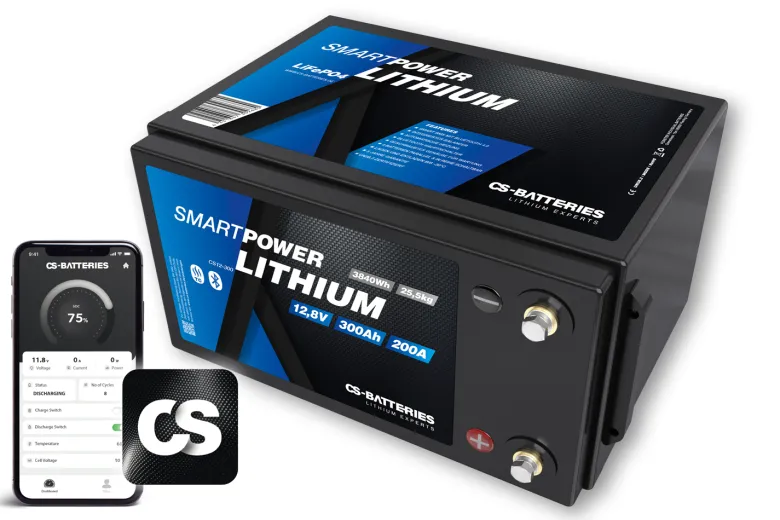 Smart Power Lithium Accu - 300Ah