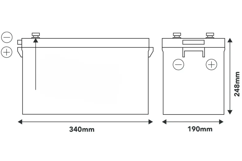 Smart Power Lithium Accu - 300Ah