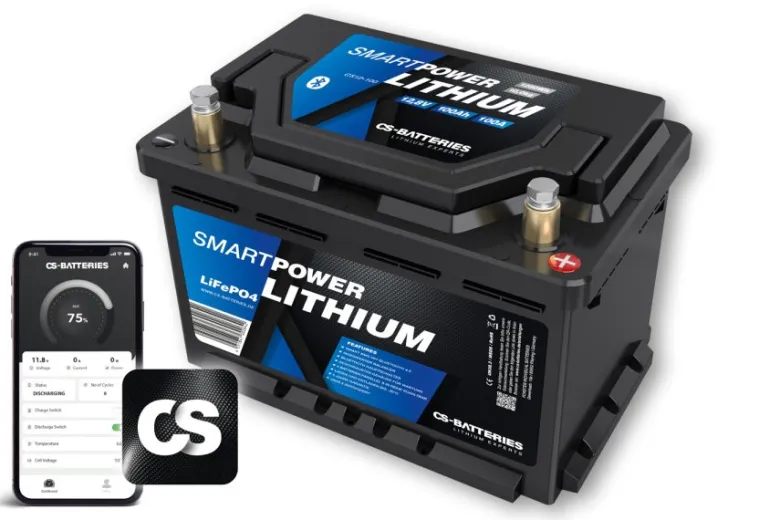 Smart Power Lithium Camper accu - 100 Ah