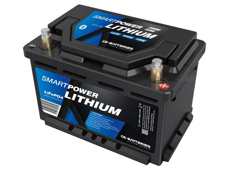 Smart Power Lithium Camper accu - 100 Ah